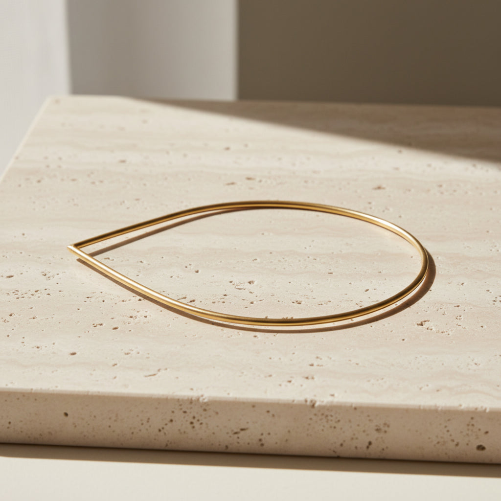 The Raindrop Open Bangle - Gifting Season