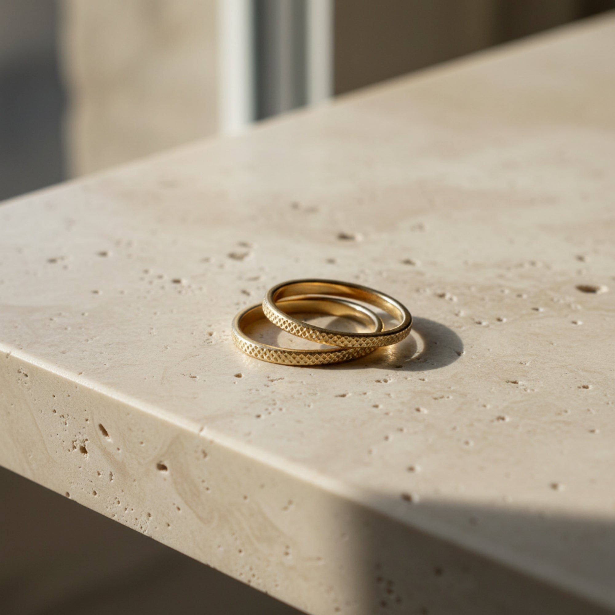 The Louise Textured Stacking Ring - Gifting Season