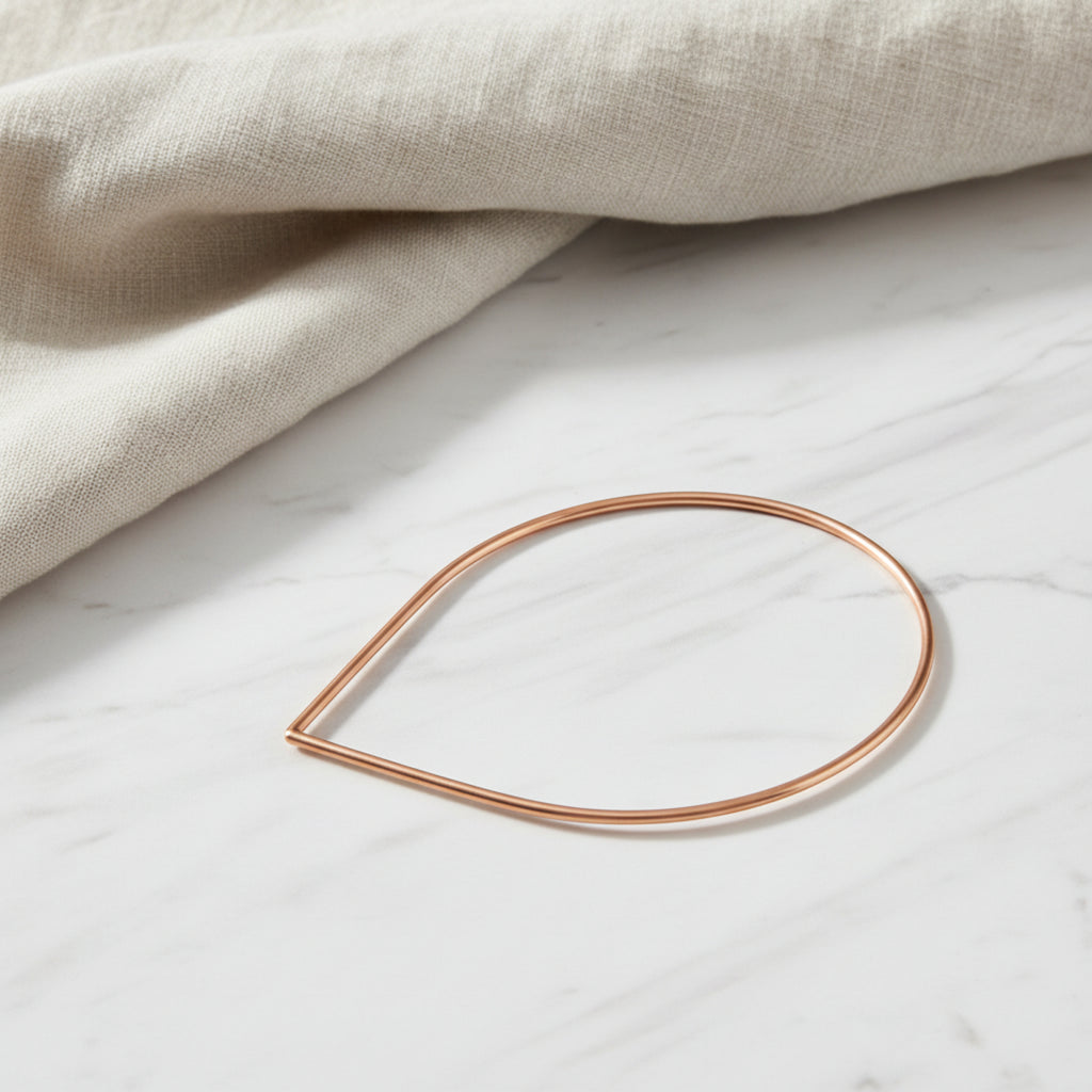 The Raindrop Open Bangle - Gifting Season