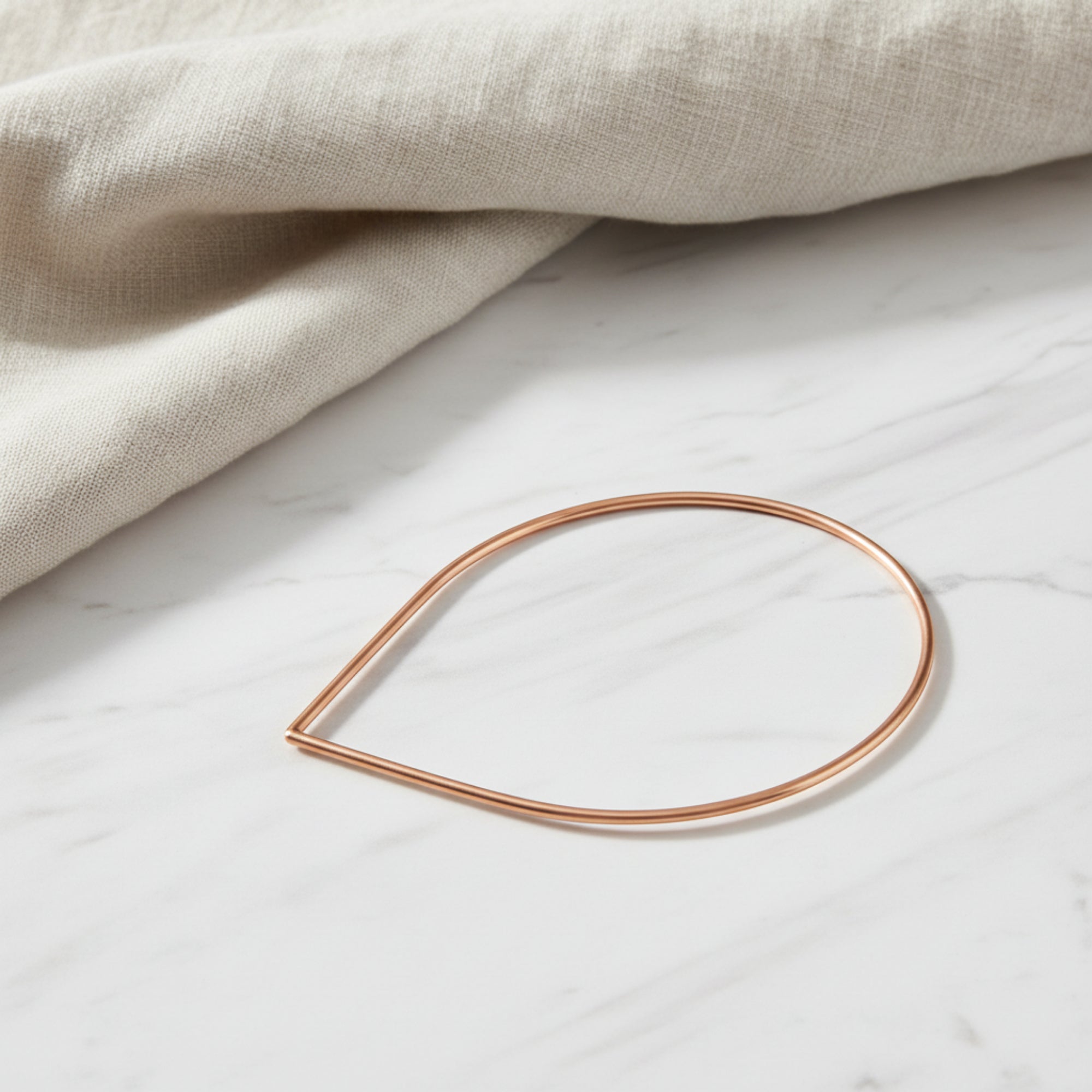 The Raindrop Open Bangle - Gifting Season