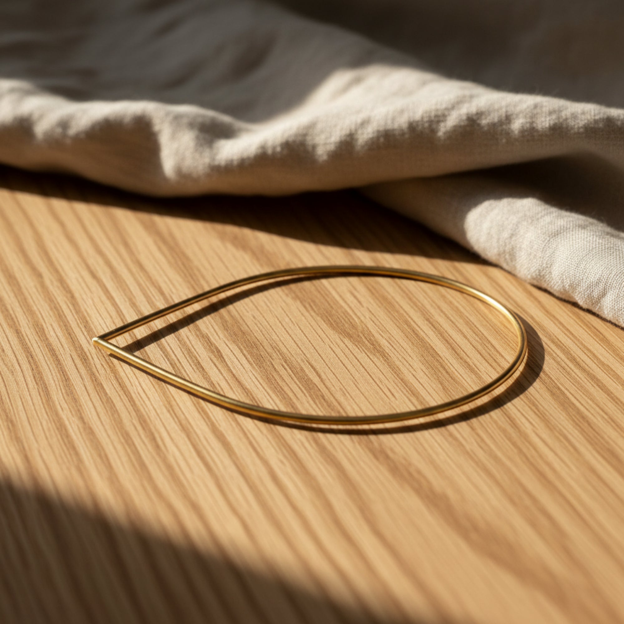 The Raindrop Open Bangle - Gifting Season