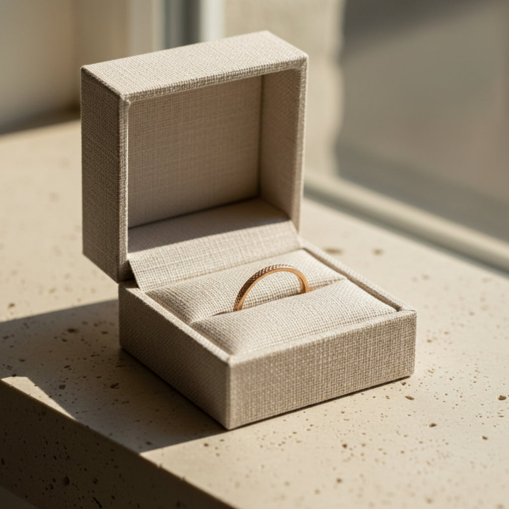 The Louise Textured Stacking Ring - Gifting Season