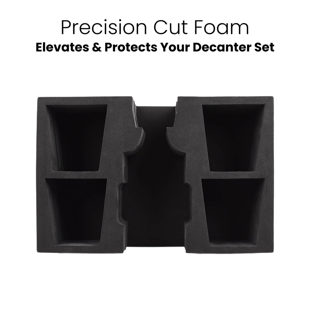 4 Glass Decanter Set - Gifting Season