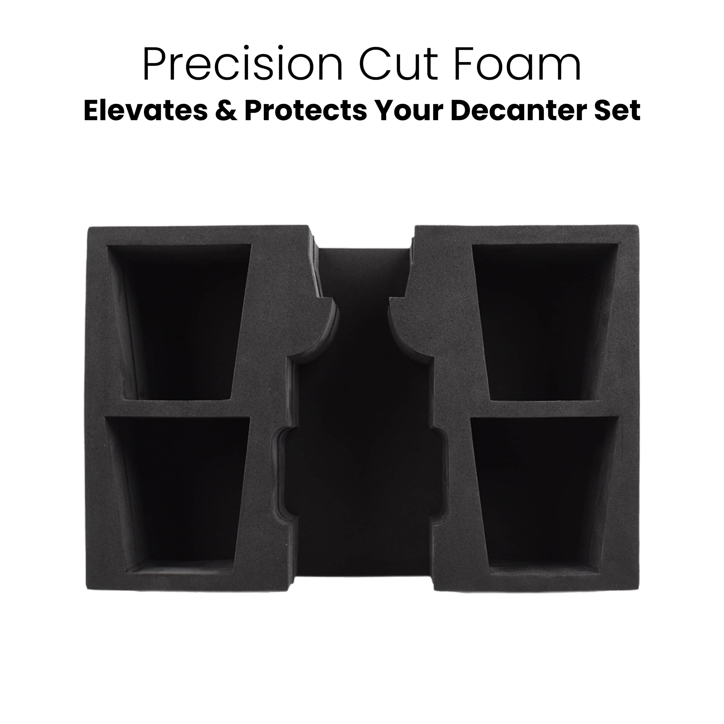 4 Glass Decanter Set - Gifting Season