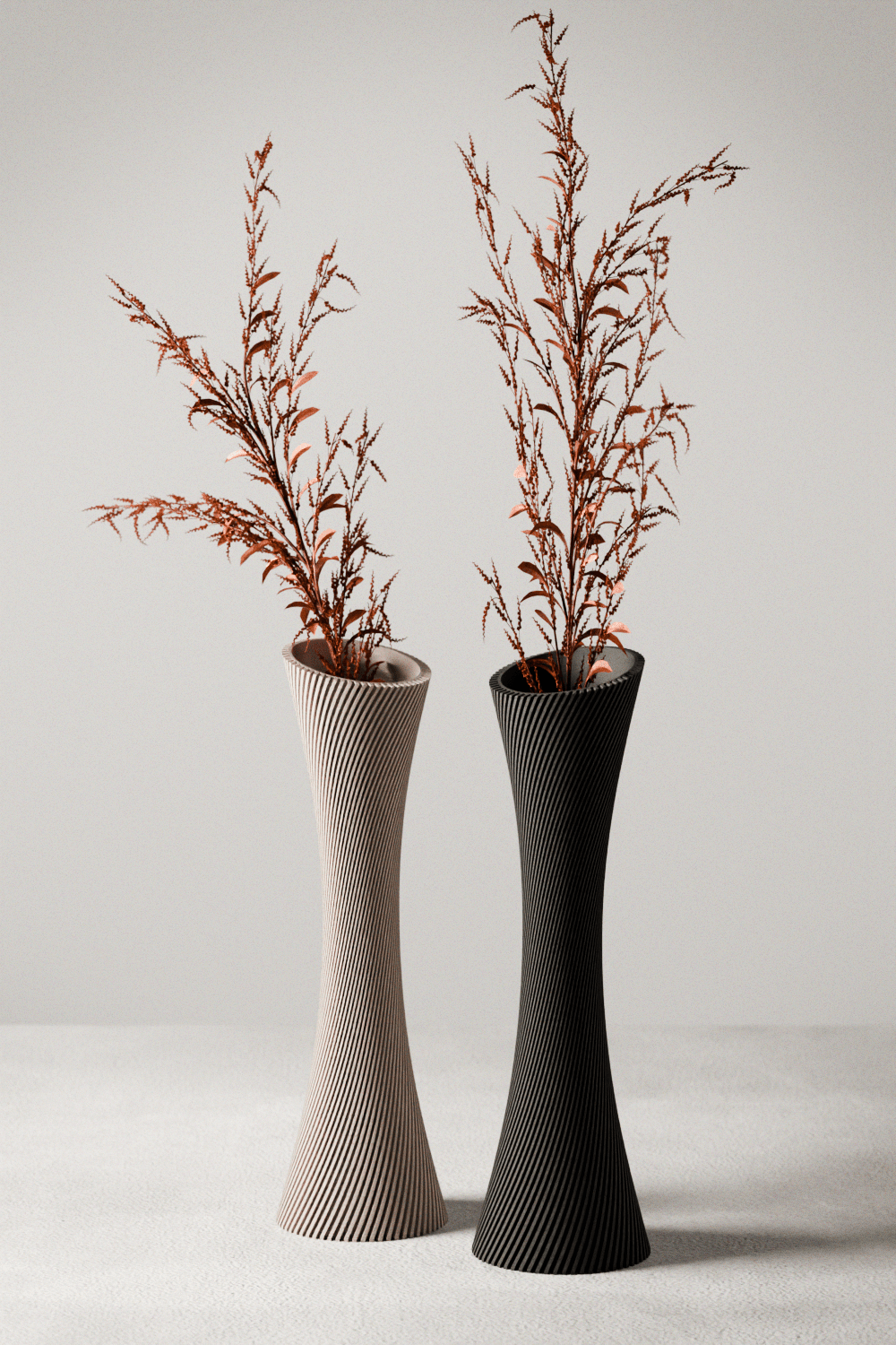 SPIRAL ROSE Vase - Gifting Season