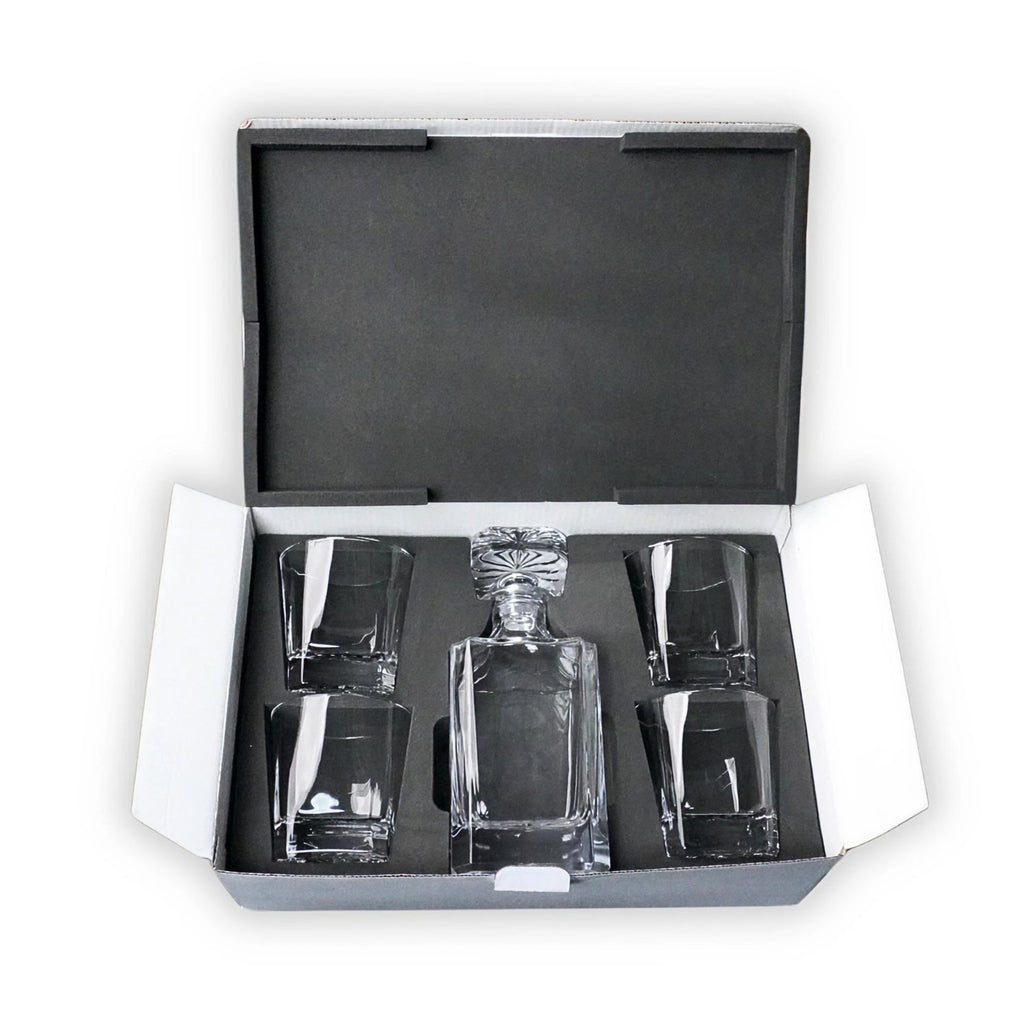 4 Glass Decanter Set - Gifting Season