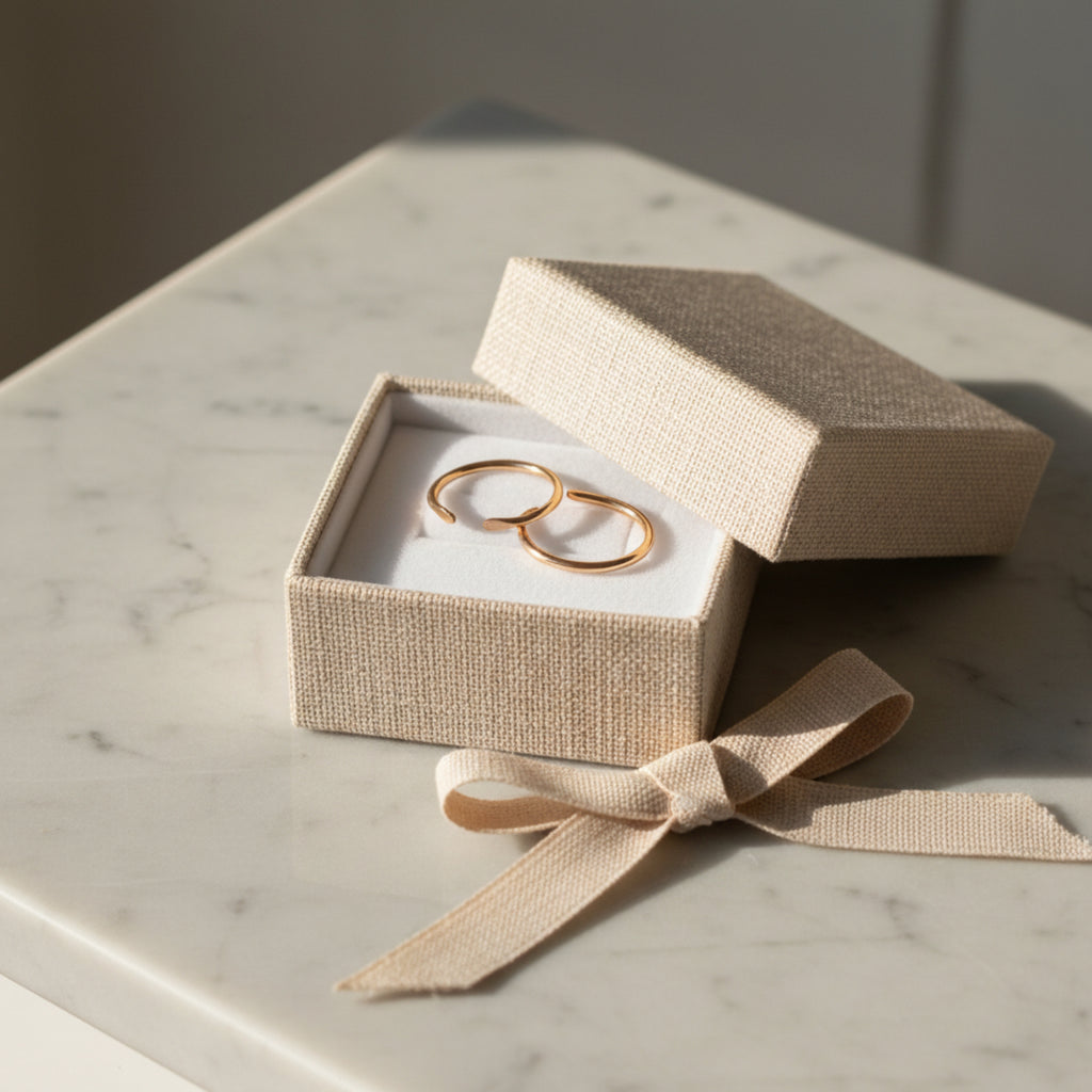 The Everly Stacking Band - Sterling Silver or 14k Gold Fill - Gifting Season