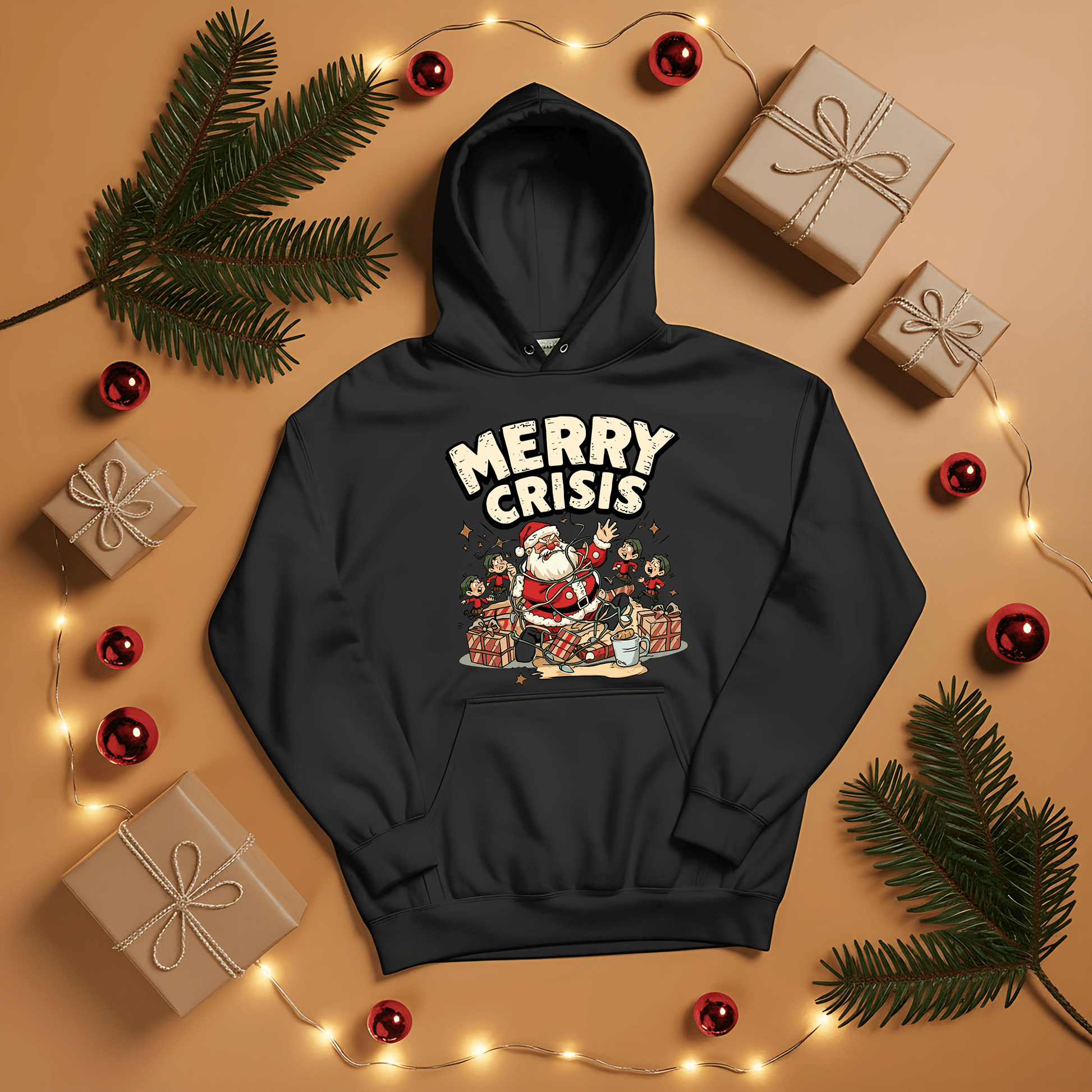 Merry Crisis Hoodie - Gifting Season