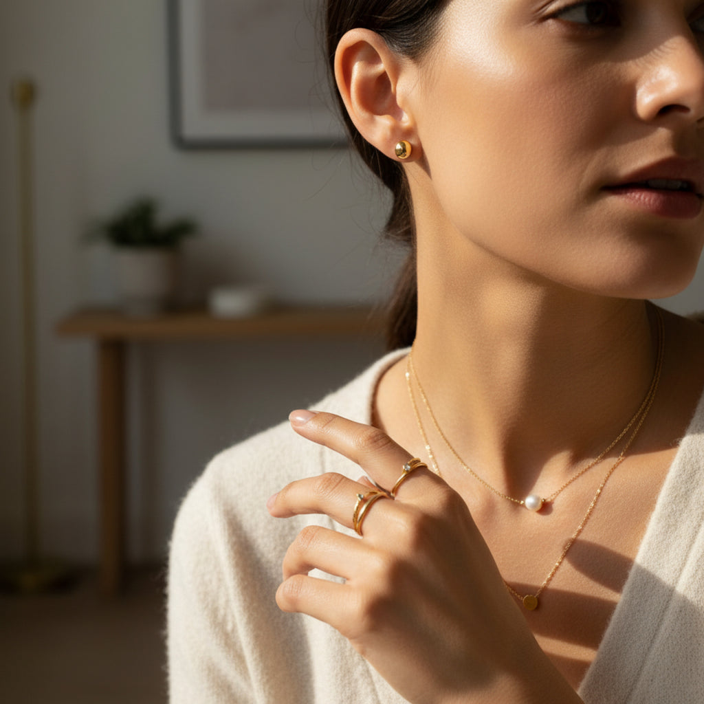 The Essential Dot Studs – Sterling Silver or 14k Gold Fill - Gifting Season