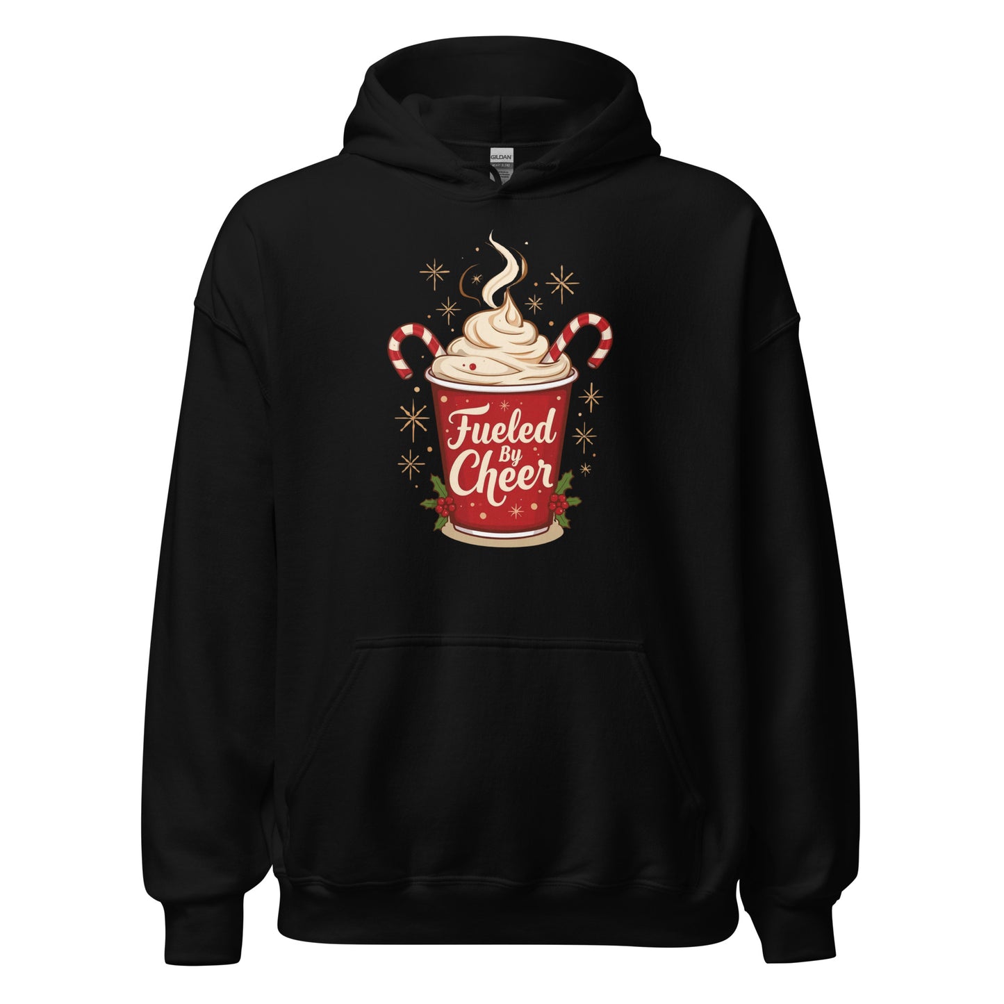 Fueled By Cheer Hoodie - ADULT - Gifting Season