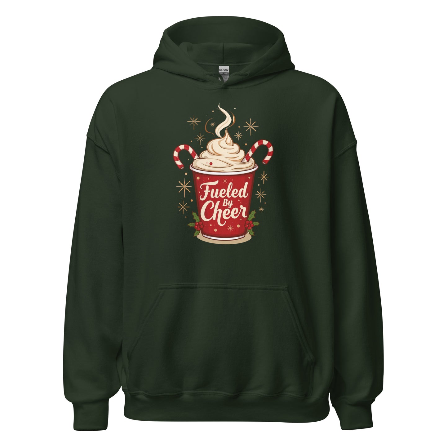 Fueled By Cheer Hoodie - ADULT - Gifting Season