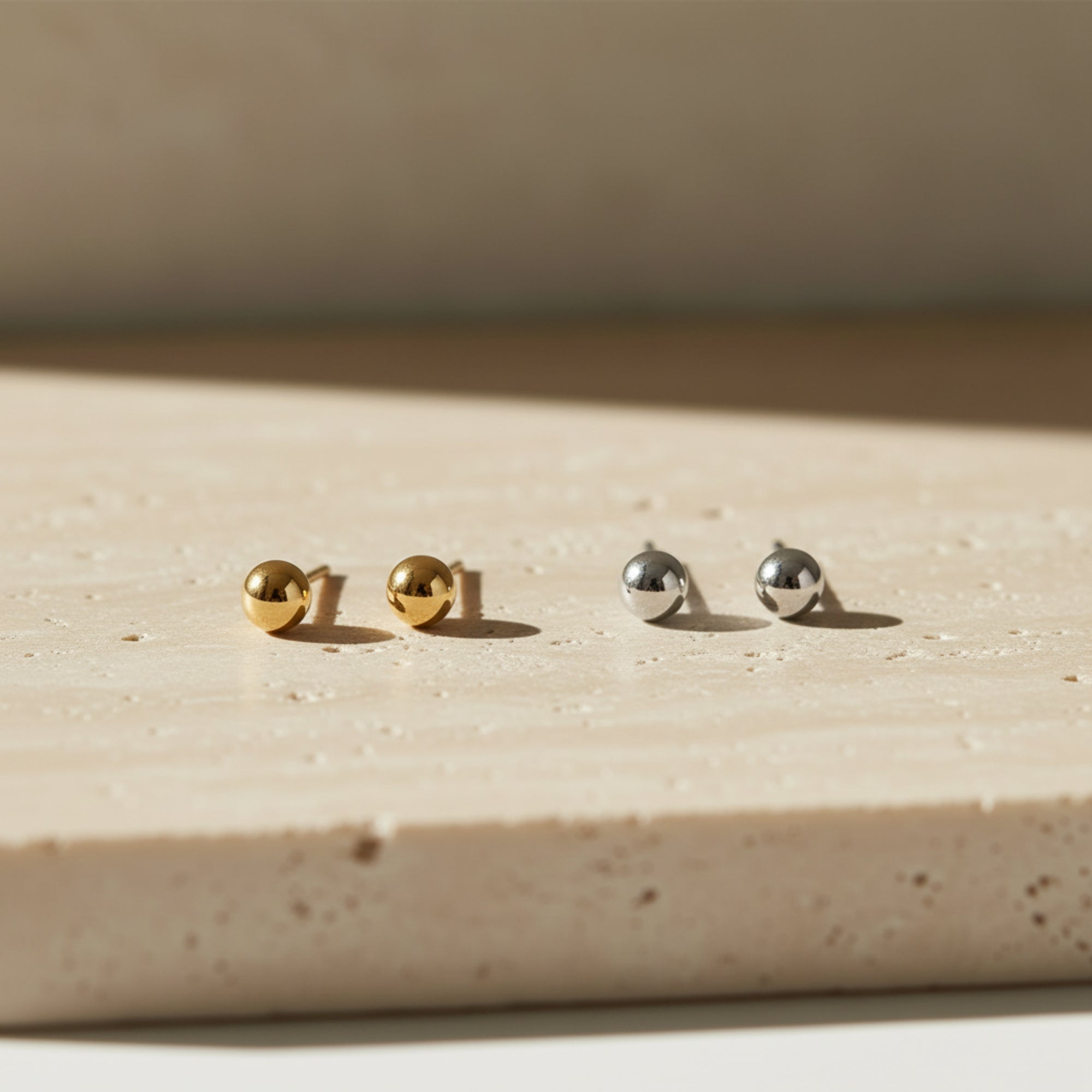 The Essential Dot Studs – Sterling Silver or 14k Gold Fill - Gifting Season