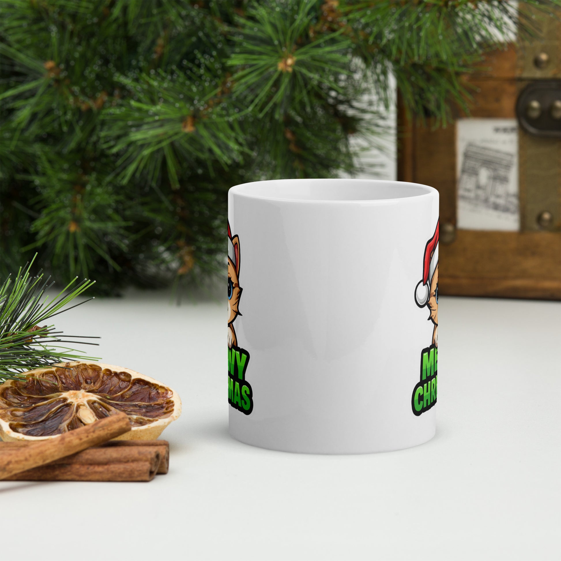 Meowy Christmas Holiday Mug - Gifting Season